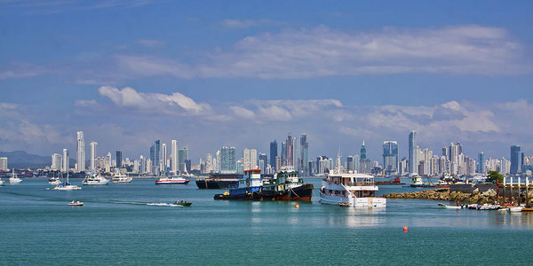 Panama City Panama Skyline by Tatiana Travelways