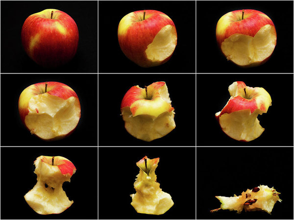 How to eat an apple in 9 easy steps by Tatiana Travelways